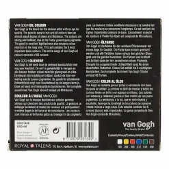 New Coffret de peinture à l'huile (6 tubes de 20ml) Van Gogh - Royal Talens Loisirs Créatifs