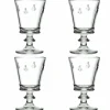 Best Coffret de 4 verres à vin Abeille - Transparent Art De La Table