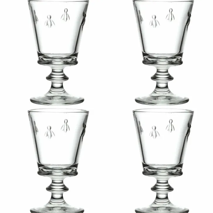 Best Coffret de 4 verres à vin Abeille - Transparent Art De La Table