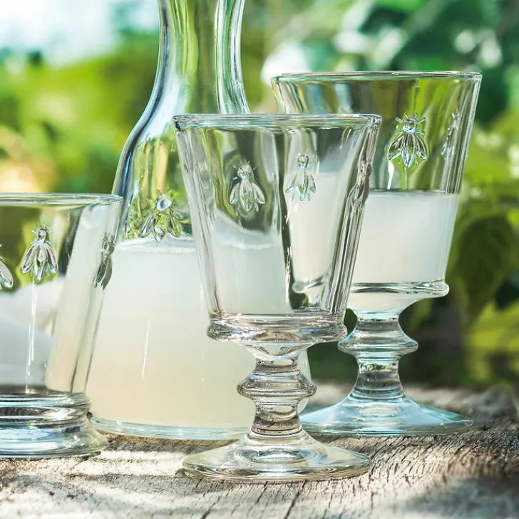 Best Coffret de 4 verres à vin Abeille - Transparent Art De La Table