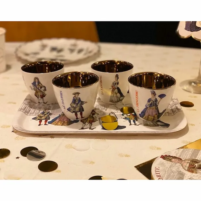 Coffret 2 Gobelets "A la Cour de Versailles" - Le Dauphin-La Princesse