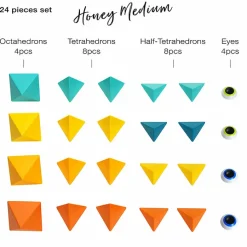 Coffret Miel Medium 24 pièces - Trido