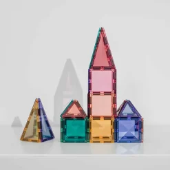 New Coffret 32 pièces Tuiles magnétiques Pastel - Connetix Jeux