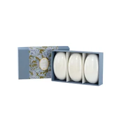 Online Coffret 3 savons Rose, violette et lys - Les fleurs de la cour Corps & Bain