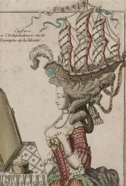Coiffure à l'Indépendance ou le Triomphe de la Liberté (affiches d'art encadrées)