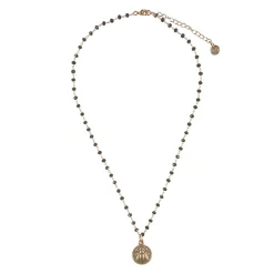 Sale Collier Abeille - Brun Colliers Et Pendentifs