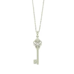 Sale Collier argent Clef de la Chapelle royale Colliers Et Pendentifs