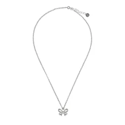 Collier argenté Nœud à l'égaré