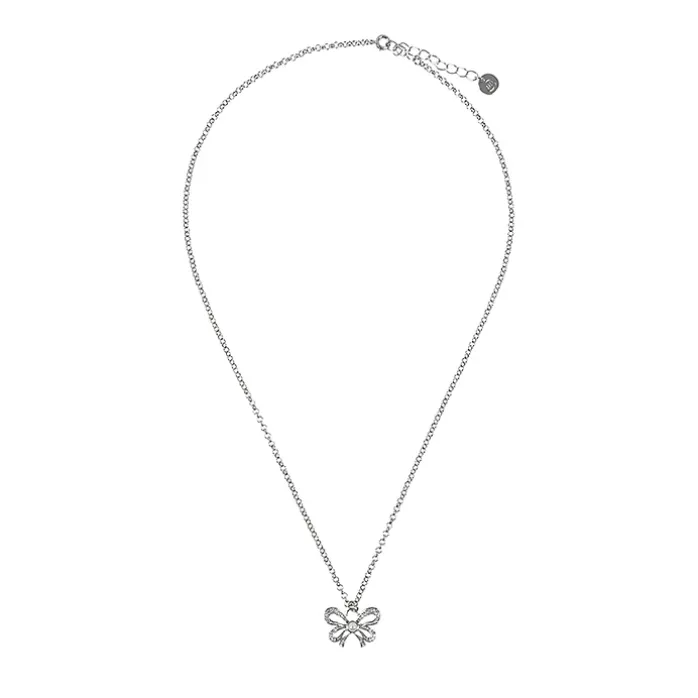 Collier argenté Nœud à l'égaré