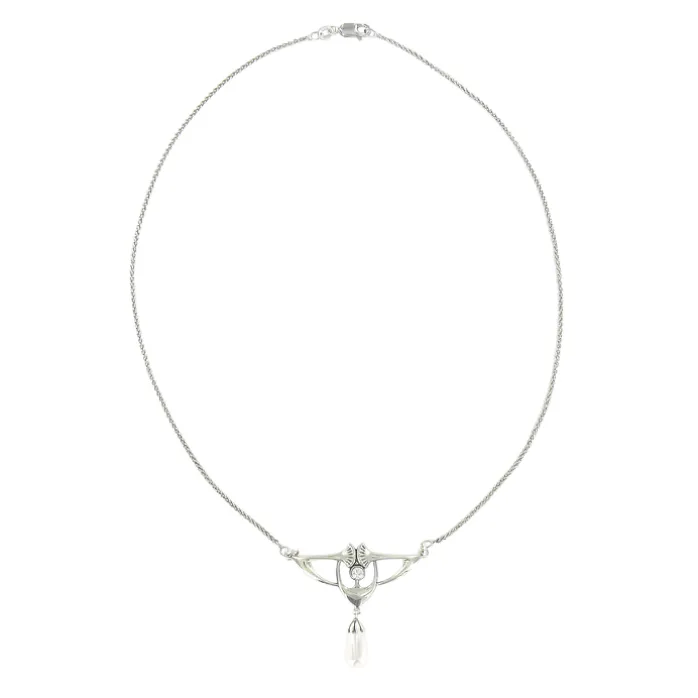 Collier Art nouveau Gingko