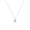 Collier Fleur de Lys strass