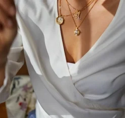 Collier Monogramme Marie-Antoinette - Les Néréides Paris