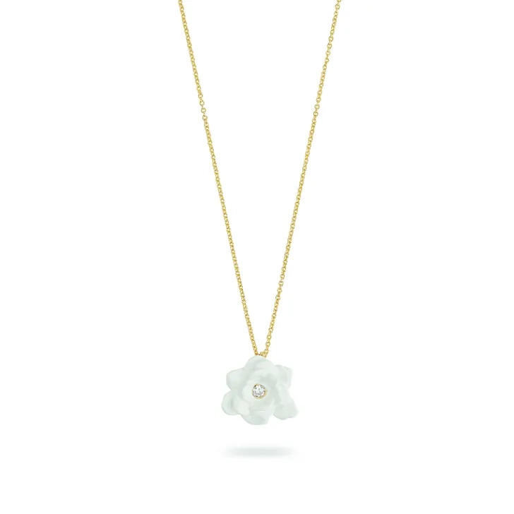 Online Collier pendentif Fleur blanche Berthe Morisot - Les Néréides X musée d'Orsay Colliers Et Pendentifs