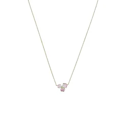 Discount Collier Trèfle émaillé - Cécile Boccara Colliers Et Pendentifs