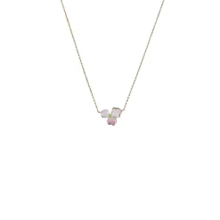 Discount Collier Trèfle émaillé - Cécile Boccara Colliers Et Pendentifs