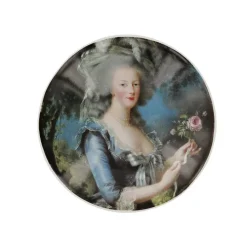Coupelle Portrait de la reine Marie-Antoinette dit « à la rose »