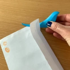 Coupe papier Birdie - Bleu