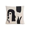 Coussin Art Noir 40x40cm