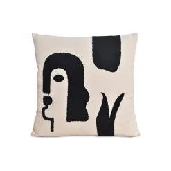 Coussin Art Noir 40x40cm