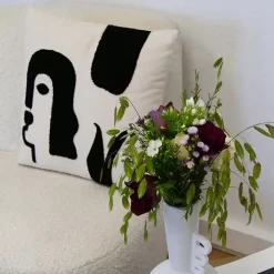 Coussin Art Noir 40x40cm