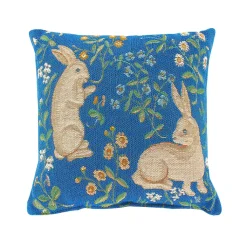 Best Coussin Lapin - Bleu Art De La Maison