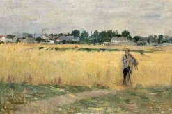Dans les blés (détail) (toiles sur châssis)
