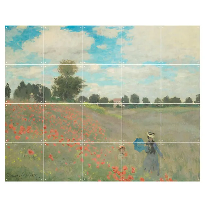 Décoration murale Claude Monet - Coquelicots, environs d'Argenteuil - IXXI