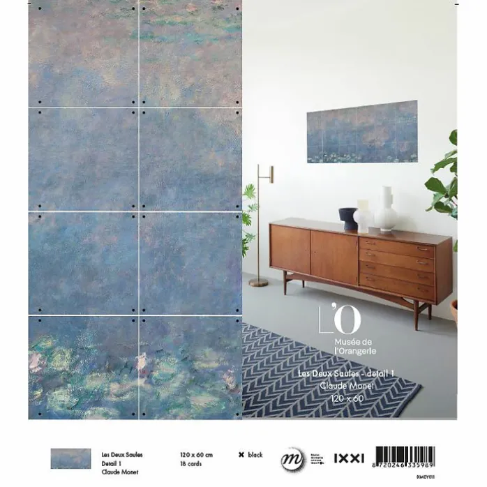 Décoration murale Claude Monet - Les deux saules - IXXI - 120 x 60 cm