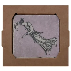 Dessous de verre - Bacchante avec amphore