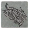 Dessous de verre - Bacchante avec flûte Art De La Table
