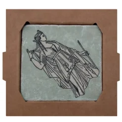 Dessous de verre - Bacchante avec flûte Art De La Table