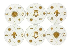 6 Dessous de verre Versailles Emblèmes