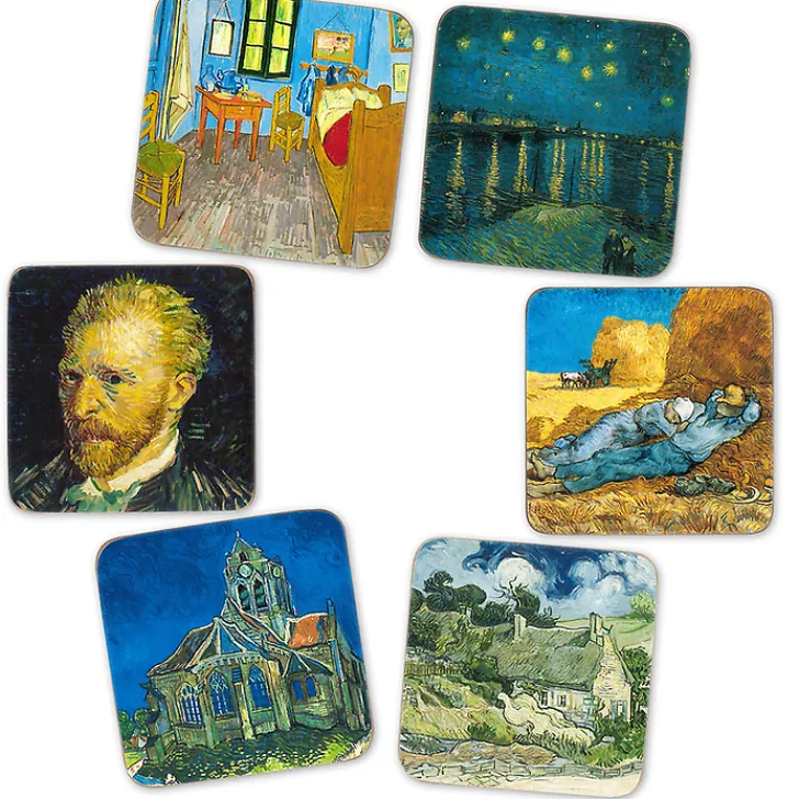 New 6 dessous de verre Vincent Van Gogh Art De La Table