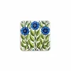 Dessous de verre William De Morgan Fleurs bleues - V&A Art De La Table