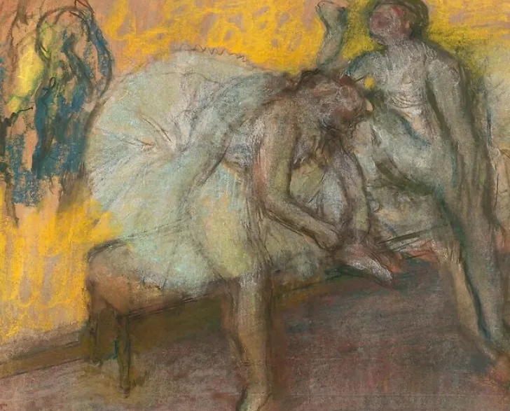 Sale Deux danseuses au repos (toiles encadrées) Toiles Encadrées|Toiles Sans Cadre