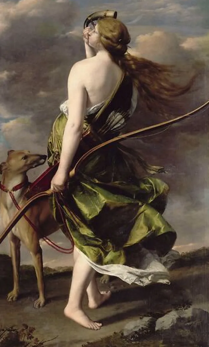 Diane chasseresse (toiles encadrées)