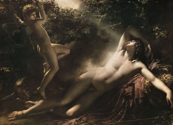 Endymion, effet de lune, dit aussi Le Sommeil d'Endymion (toiles encadrées)