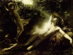 Endymion, effet de lune dit aussi Le Sommeil d'Endymion (panneaux acryliques)