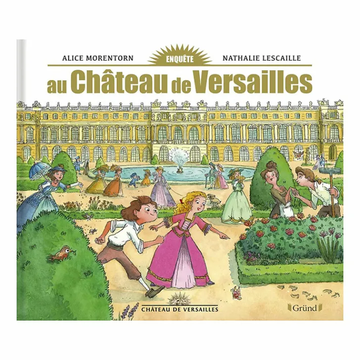 New Enquête au château de Versailles Livres Jeunesse