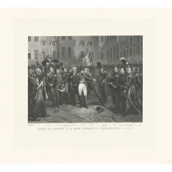 Online Estampe Adieu de Napoléon Ier à la Garde impériale à Fontainebleau Personnages Et Évènements Historiques|Chefs D'Œuvre Des Musées