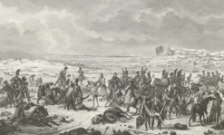 New Estampe Bataille d'Eylau (9 février 1807) - Louis Francois Lejeune Chefs D'Œuvre Des Musées