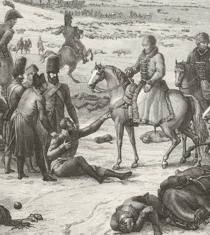New Estampe Bataille d'Eylau (9 février 1807) - Louis Francois Lejeune Chefs D'Œuvre Des Musées