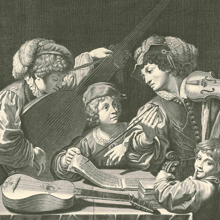 Best Estampe Concert de musique Chefs D'Œuvre Des Musées