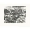 Estampe Construction du palais de Chaillot - Albert Decaris