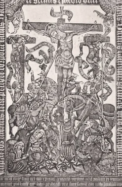 Discount Estampe Crucifixion : le Christ en croix - Le Maître au criblé Chefs D'Œuvre Des Musées