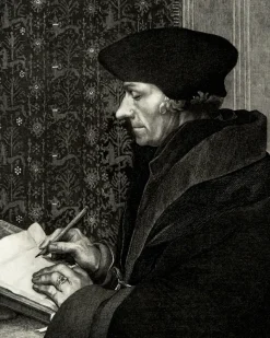 Estampe Didier Erasme - Félix Henri Bracquemond