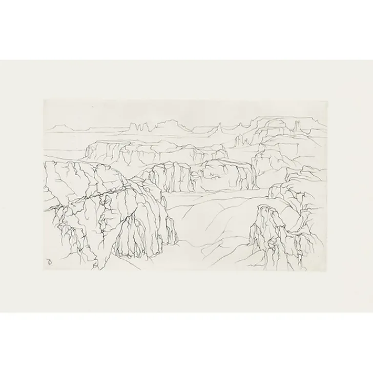 Hot Estampe Déserts - Cécile Reims Art Moderne