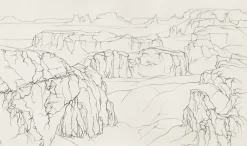 Hot Estampe Déserts - Cécile Reims Art Moderne