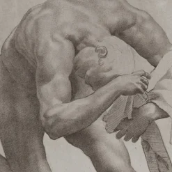Online Estampe Etude d'homme nu - Da Volterra Chefs D'Œuvre Des Musées