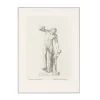 Estampe Faune dansant et jouant des cymbales